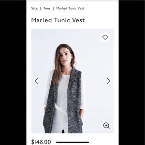 Madewell Tunic Vest